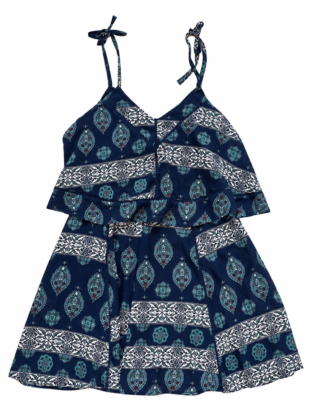 N/nicholas paisley mini dress